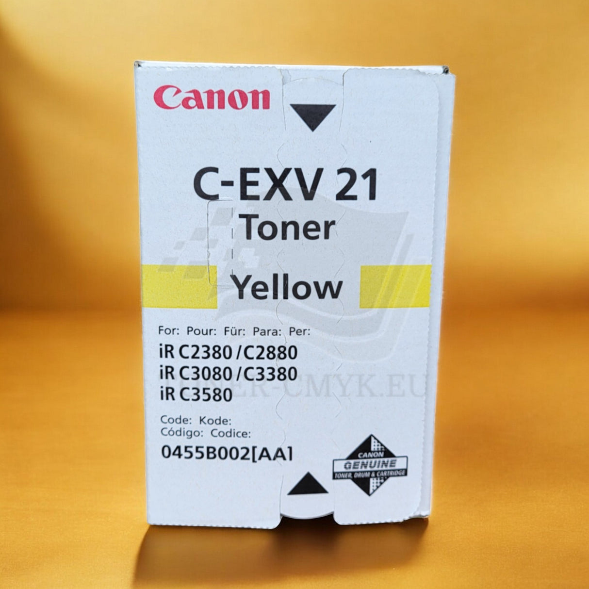 Original Canon C-EXV21 Yellow Gelb Toner for iR C2380i - C3580 NEU