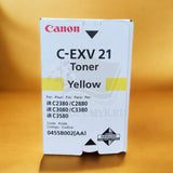 Original Canon C-EXV21 Yellow Gelb Toner for iR C2380i - C3580 NEU