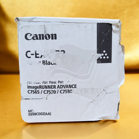 "Toner d'origine Canon C-EXV52 noir 0998C002 pour imageRunner C 7565-7580 NOUVEAU OVP