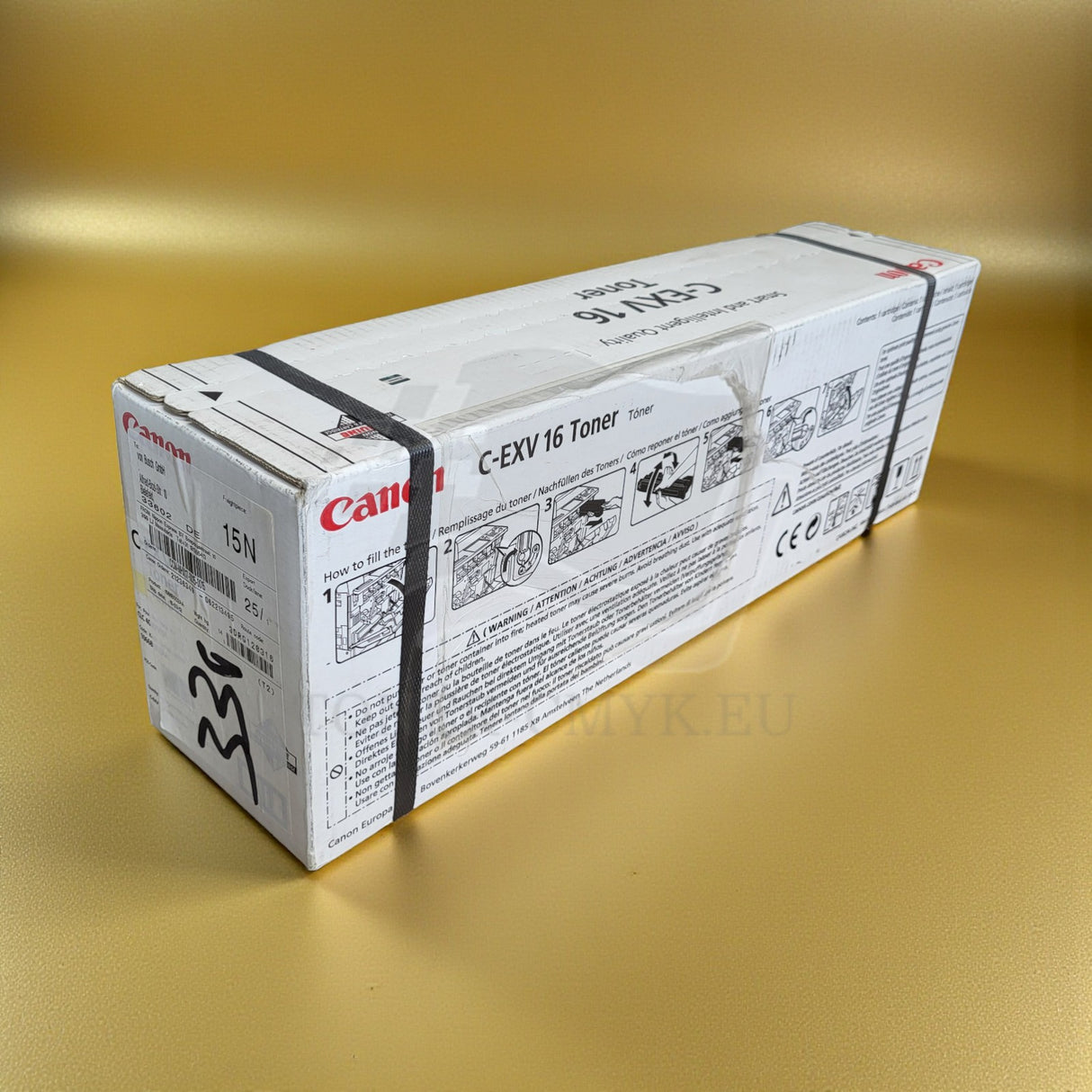 Original Canon C-EXV16 Toner Gelb 1066B002 for CLC 4040 CLC 5151 Neu OVP
