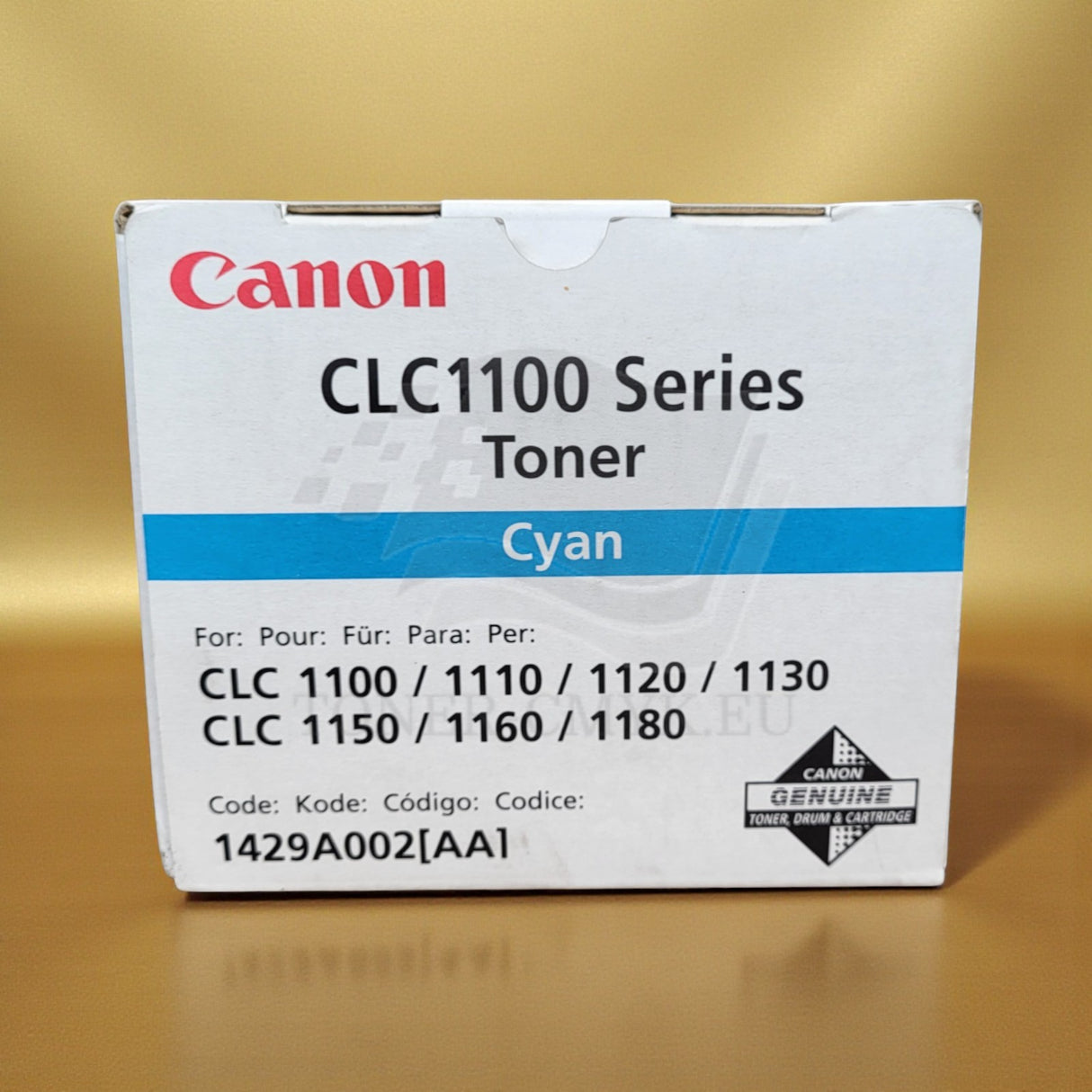 "Originele Canon-toner cyaan 1429A002 CLC1100 CLC 1120 CLC 1130 CLC 1150 NEU OVP