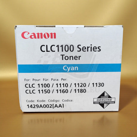 "Originele Canon-toner cyaan 1429A002 CLC1100 CLC 1120 CLC 1130 CLC 1150 NEU OVP