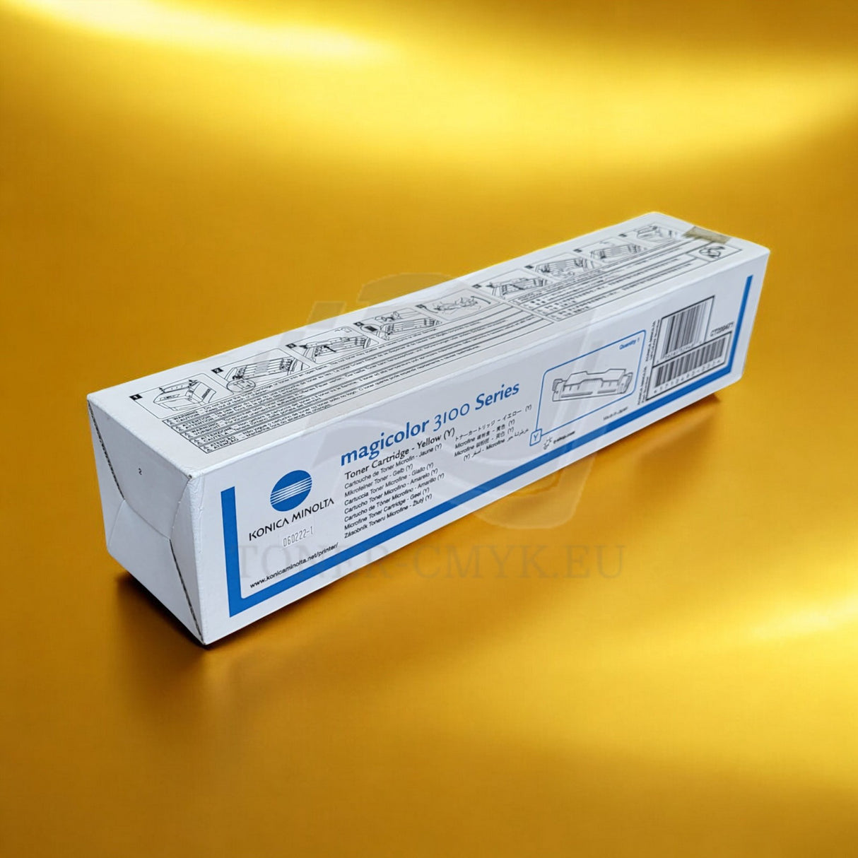 "Originální toner Konica Minolta žlutý 1710490-002 pro MagiColor 3100 PS nový OVP^