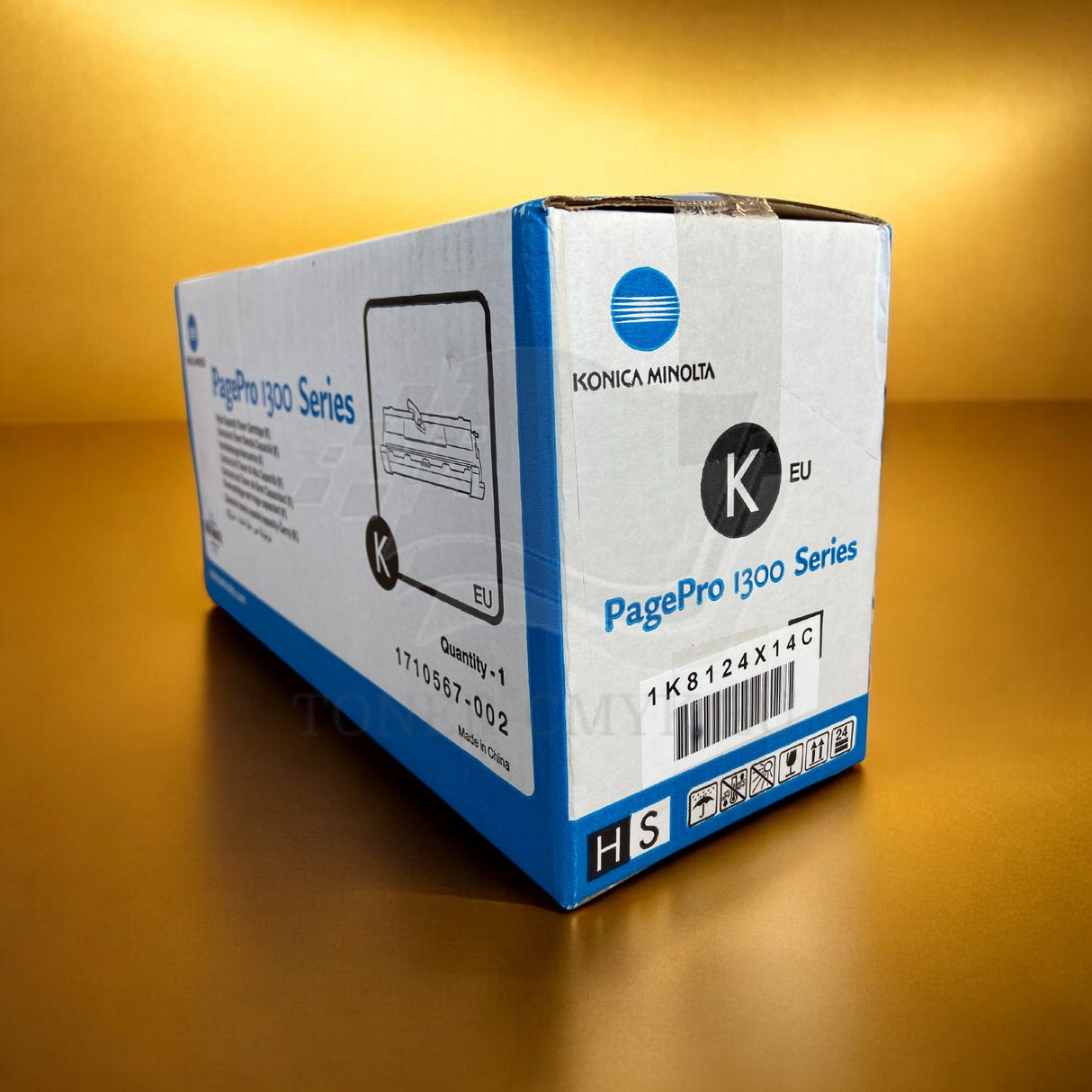 "Originele Konica Minolta toner zwart 1710567-002 voor Pagepro 1300-1390 NIEUW^