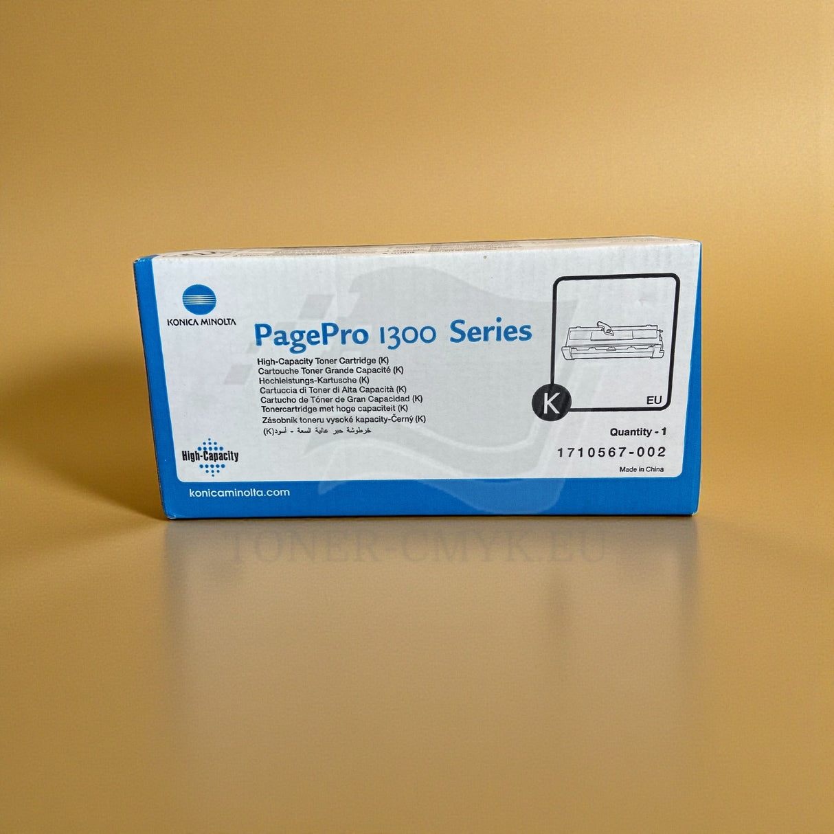 "Originele Konica Minolta toner zwart 1710567-002 voor Pagepro 1300-1390 NIEUW^