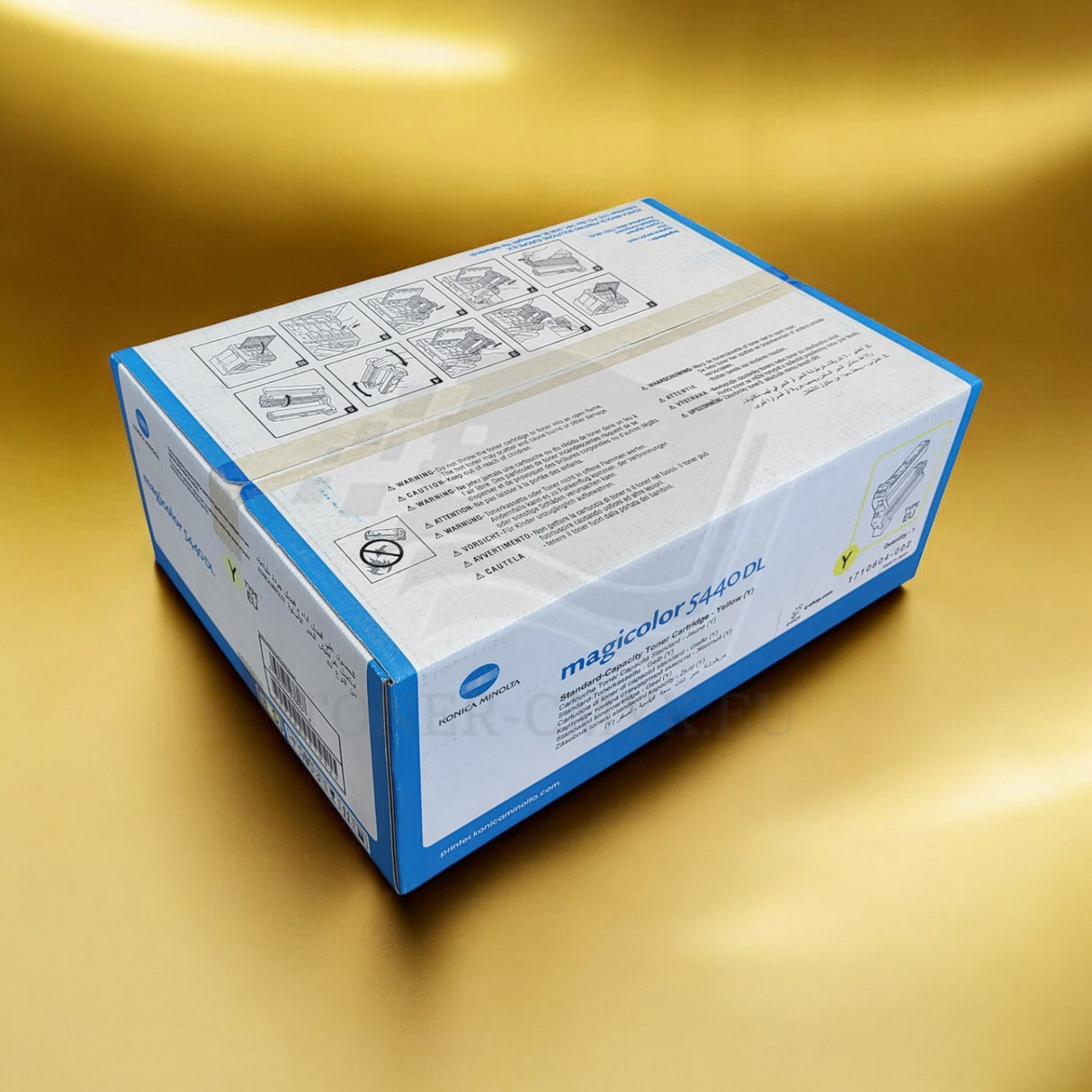 Originální toner Konica Minolta žlutý 1710604-002 pro Magicolor 5440DL NEW OVP