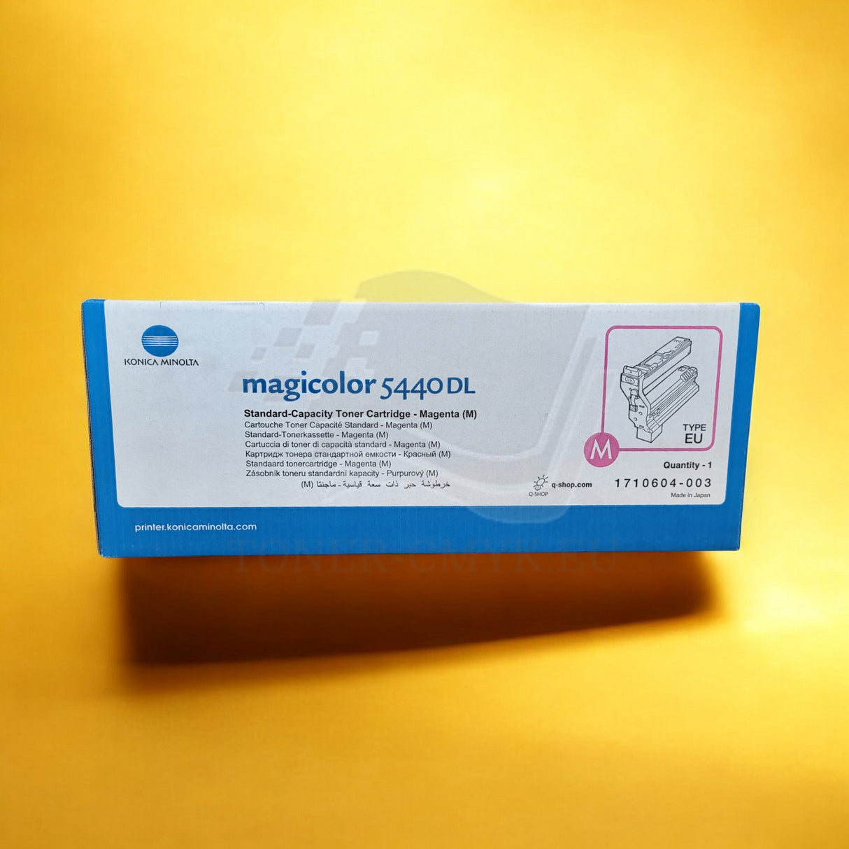 Originální toner Konica Minolta Magenta 1710604-003 pro Magicolor 5440DL NEW OVP