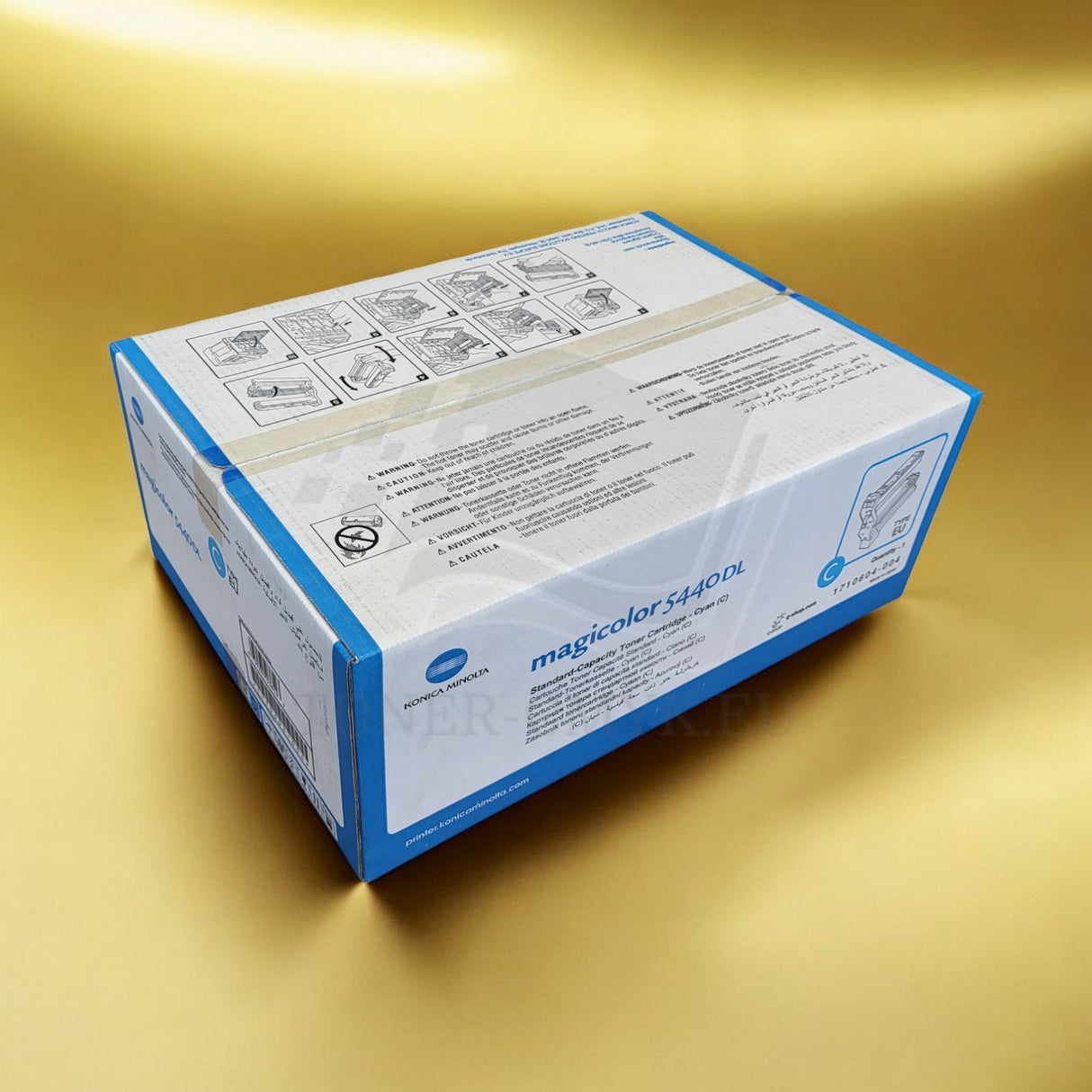 Originální toner Konica Minolta azurový 1710604-004 pro Magicolor 5440DL NEW OVP