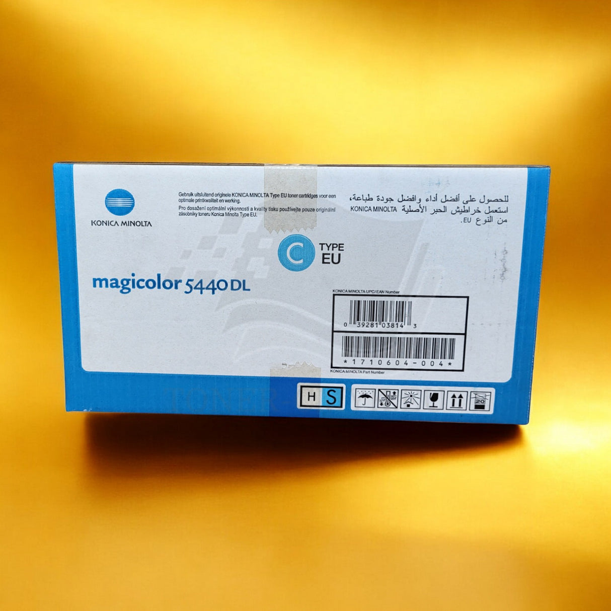 Originální toner Konica Minolta azurový 1710604-004 pro Magicolor 5440DL NEW OVP