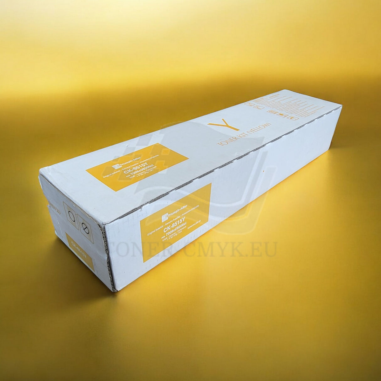 Toner d'origine Triumph Adler CK8515Y jaune 1T02NHATA0 pour TA 7006ci 8006ci nouveau ^