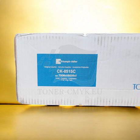 Original Triumph Adler CK8515C Toner Cyan 1T02NHCTA0 for TA 7006ci 8006ci NEU