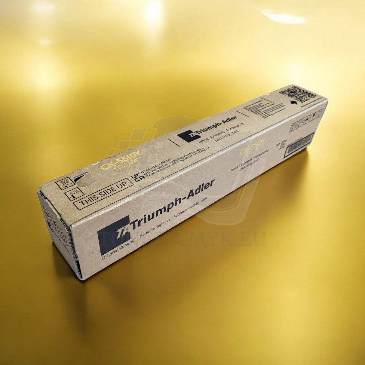 Original Triumph Adler CK-5510 Yellow Toner 1T02R4ATA0 für 300ci 301ci NEU OVP