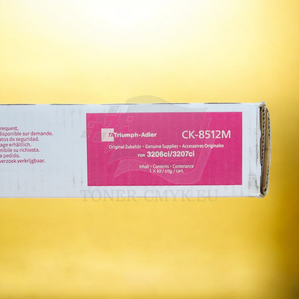Original Triumph Adler CK-8512M Toner Magenta 1T02RLBTA1 for TA 3206ci-3207ci N