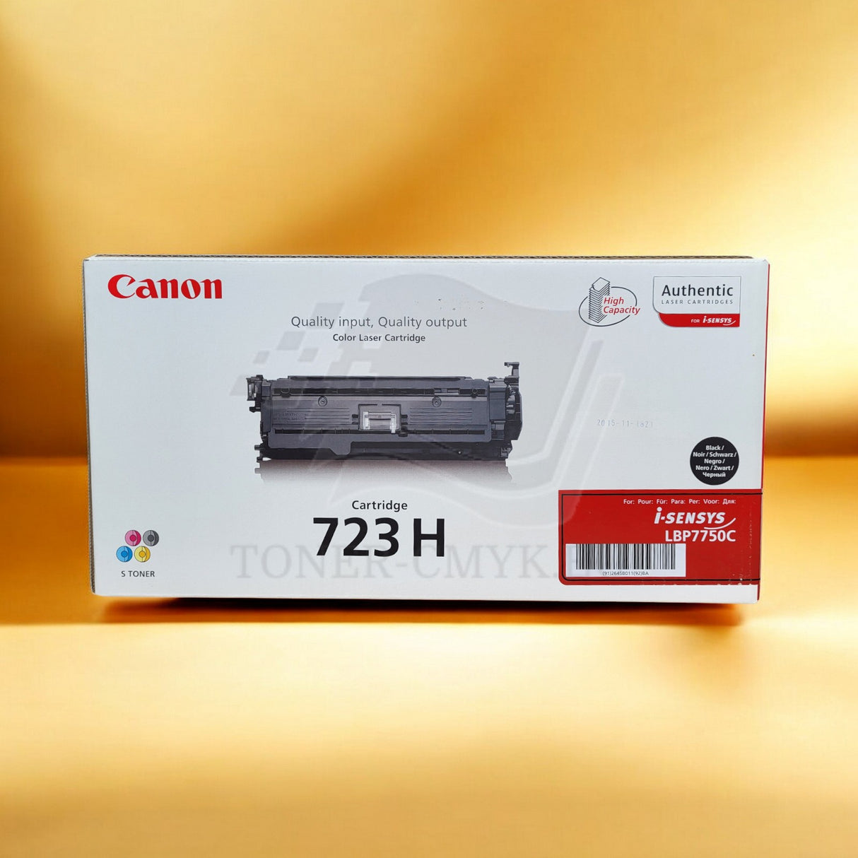"CANON Cartridge 723H Schwarz Toner 2645B011 für i-SENSYS LBP-7750 CDN 723 H NEU