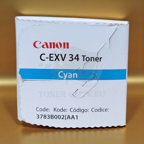 "Originele Canon C-EXV34 Cyaan Toner 3783B002 f. iR ADVANCE C2020 usw. C-EXV34C NE