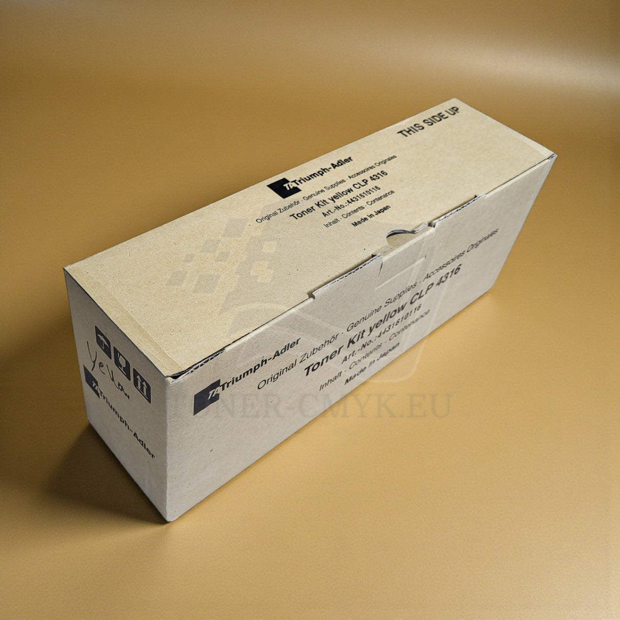 Originální toner Triumph Adler Yellow 4431610116 pro CLP 4316 NEW OVP