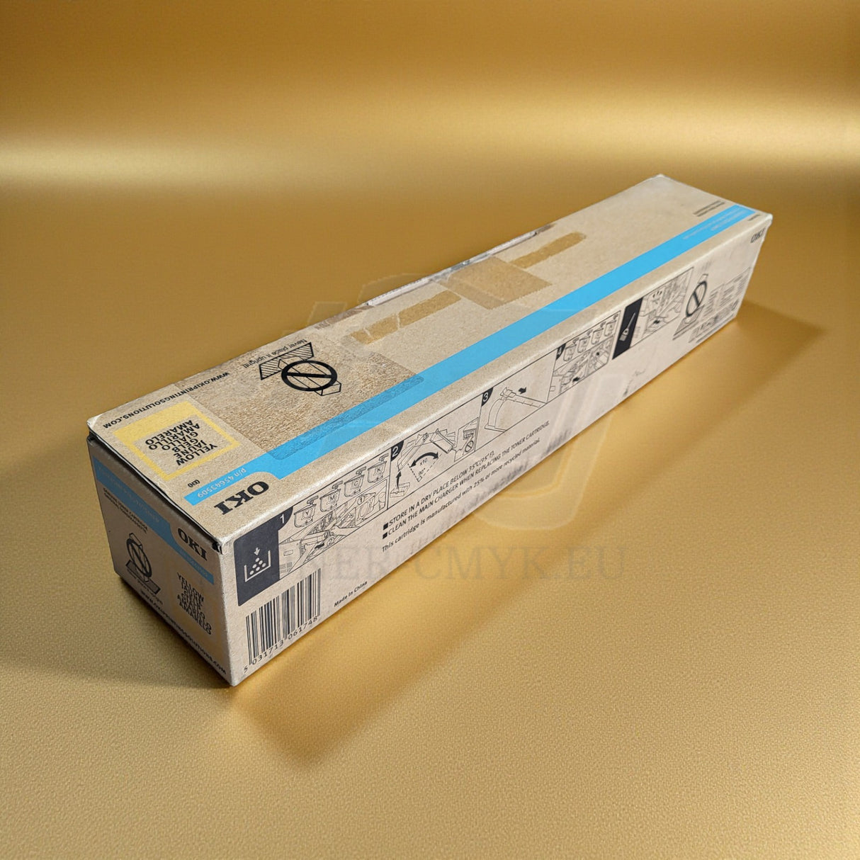"Originální OKI žlutý toner 45643509 pro ES 9465 9475 MFP NEW OVP