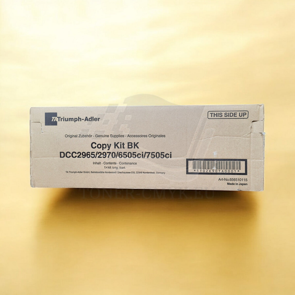 "Originální sada Triumph Adler Black Copy Kit 656510115 pro DCC 2965 2970 6505ci 7505ci