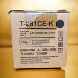 Original Toshiba T-281CE-K / 6AJ00000041 Toner Schwarz (Black) for 281C 351 45
