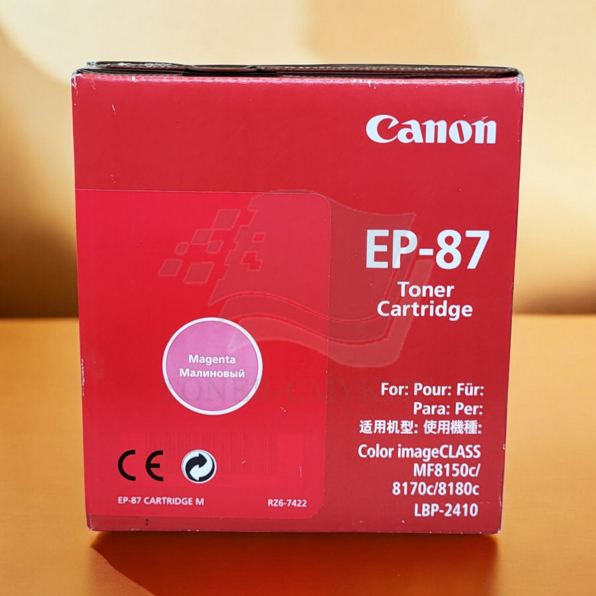 "Originele Canon EP-87 Toner Magenta 7431A003 voor LBP-2410 LBP-87 NIEUWE OVP
