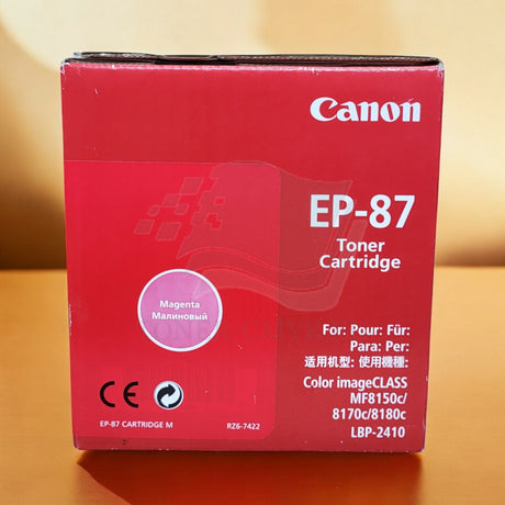 "Originele Canon EP-87 Toner Magenta 7431A003 voor LBP-2410 LBP-87 NIEUWE OVP