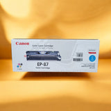 "Originele Canon EP-87 toner cyaan 7432A003 voor LBP-2410 LBP-87 NIEUW OVP