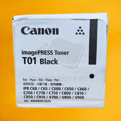 "Canon zwart (zwart) T01 8066B001 voor IP C60 65 600 650 660 700 710 750 800