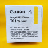 Origineel Canon geel (geel) T01 8069B001 voor IP C60 65 600 650 660 700 710 750