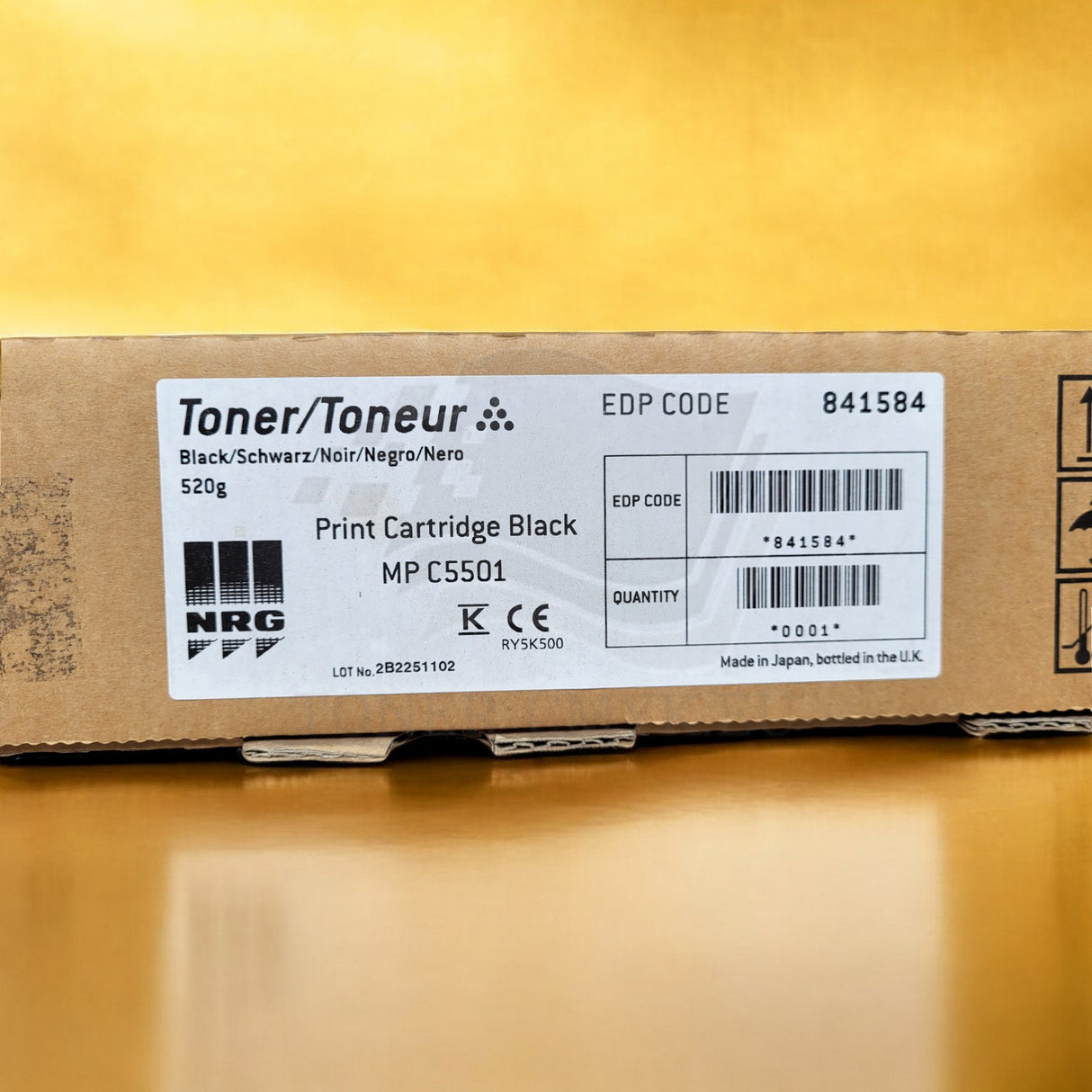 Original Ricoh Toner Magenta 841584 for  MP C5501E MP C4501 MP C5501 NEU OVP