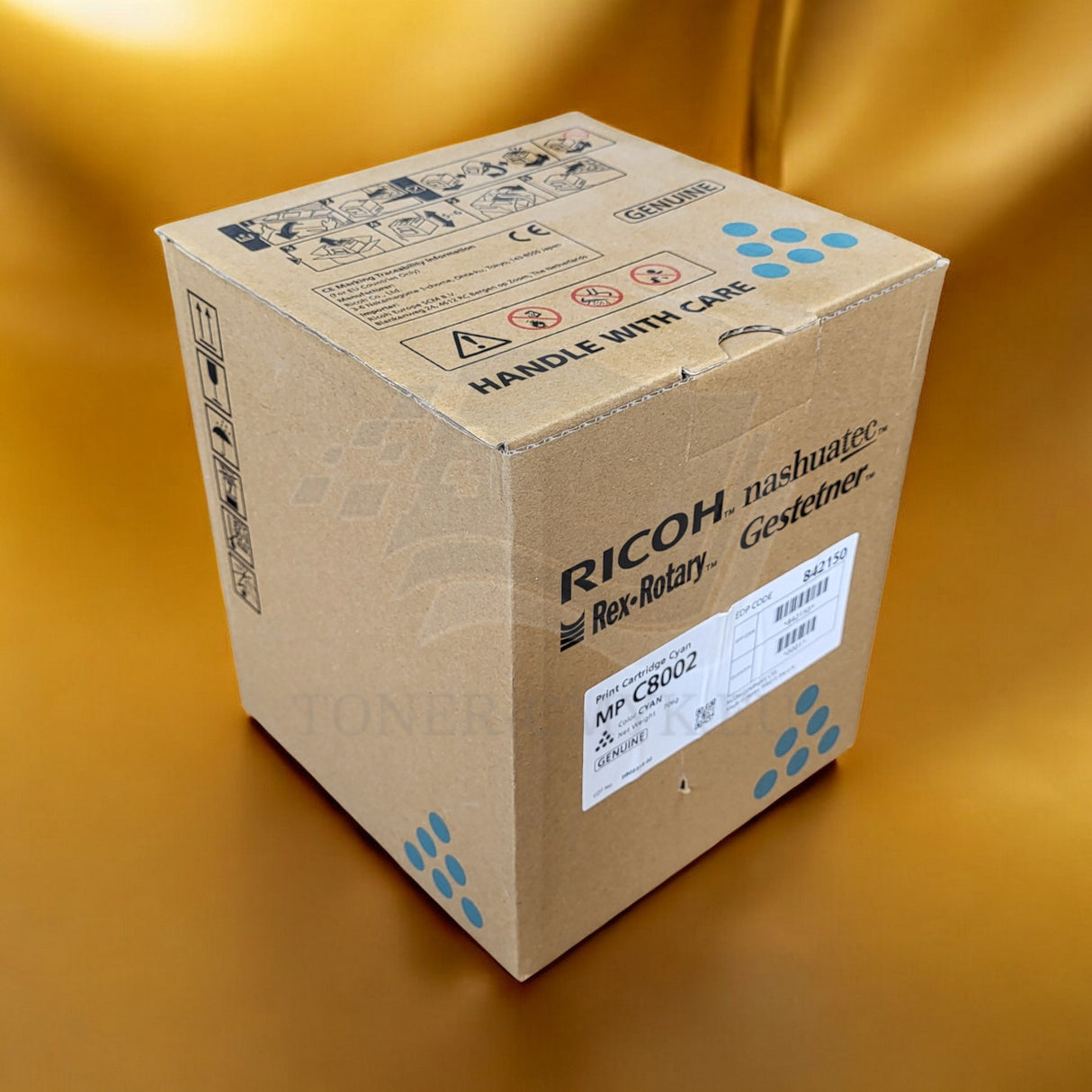 ''Originální Ricoh Toner MP C8002 842150 Cyan pro Aficio MP C6502 - MPC8002 NEU OV
