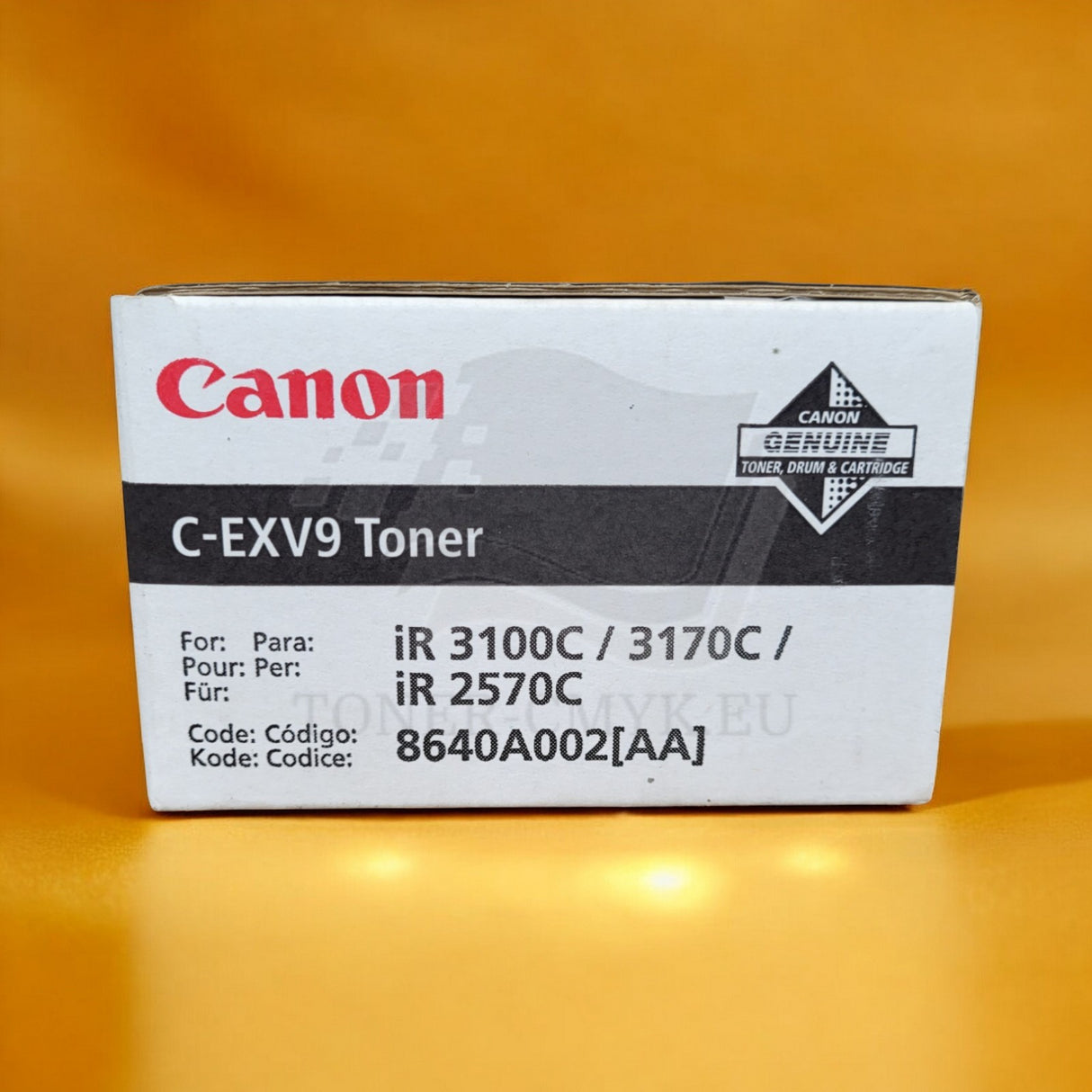 "Originele Canon C-EXV9 Toner Zwart 8640A002 IR 3100 c IR-C 3170 i IR-C 3170 u NE