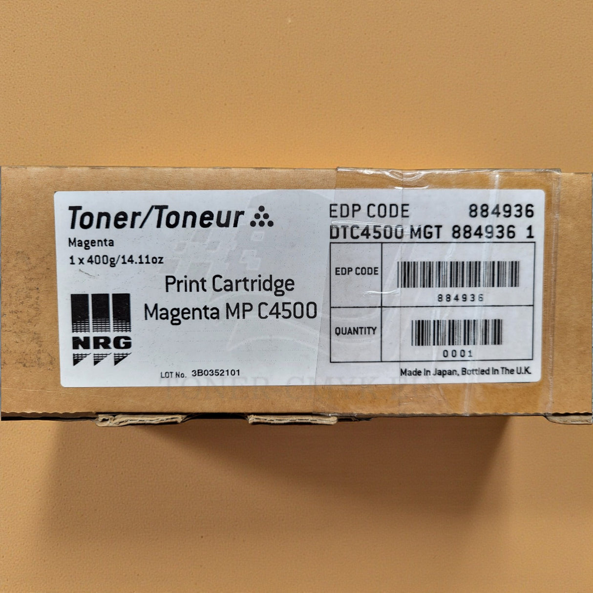 "Original RICOH NRG Toner Magenta 884936 für MP C3500 C4500 NEU OVP