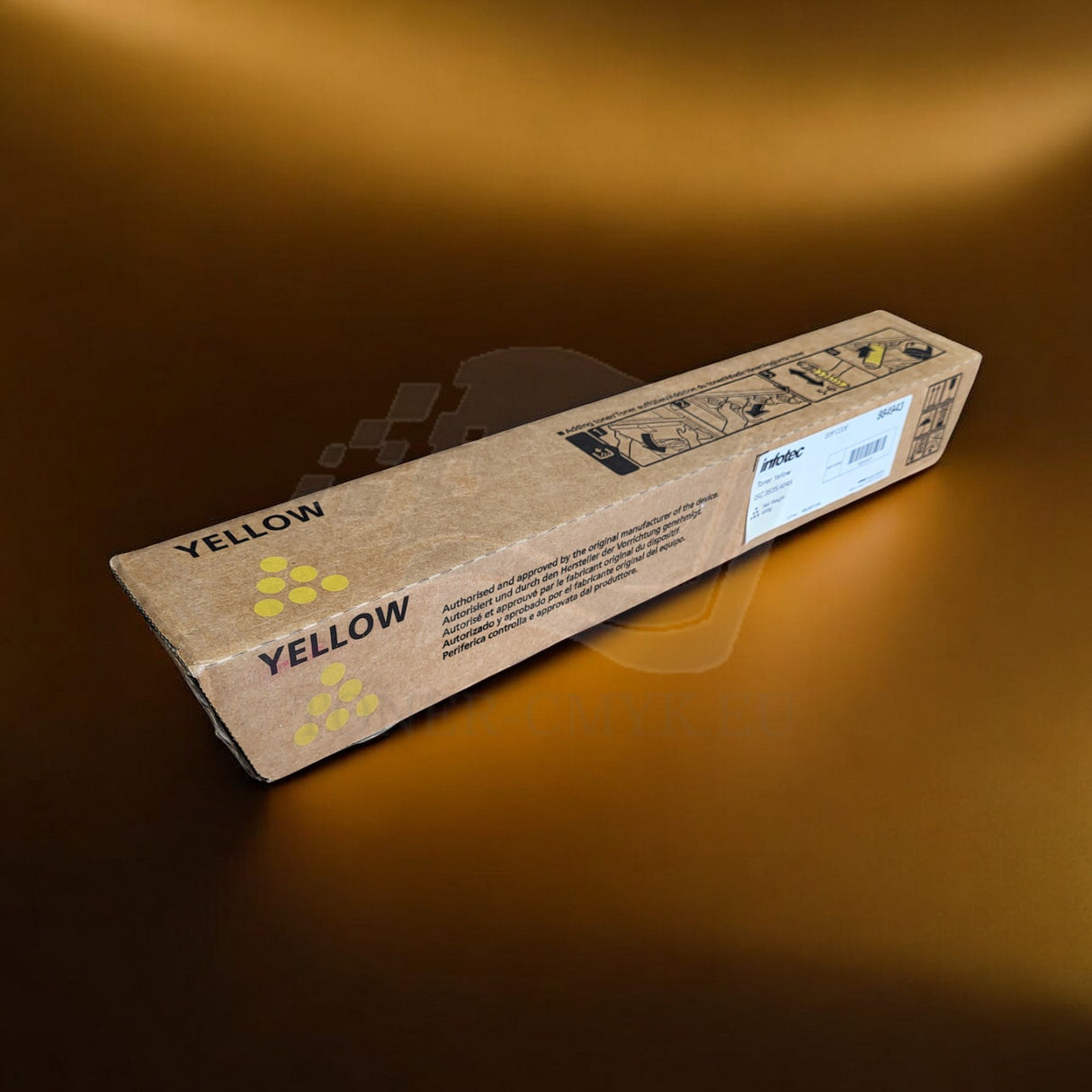 "Originální Infotec Toner Yellow Yellow 884943 pro ISC 3535 / 4045 Nový