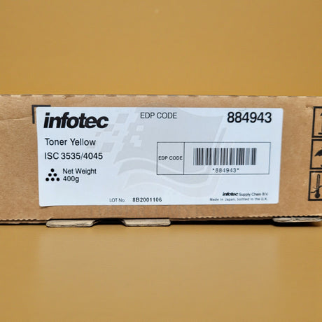 "Originální Infotec Toner Yellow Yellow 884943 pro ISC 3535 / 4045 Nový