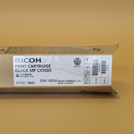 Original RICOH Toner 888608 Print Cartridge Black Schwarz MP C4500E NEU OVP