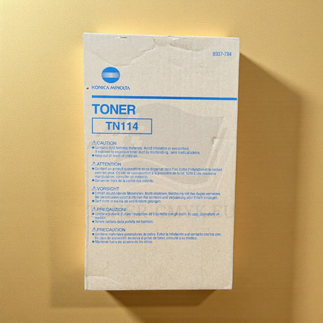 Originální toner Konica Minolta TN114 černý 8937-784 pro Bizhub 162 210 DI152