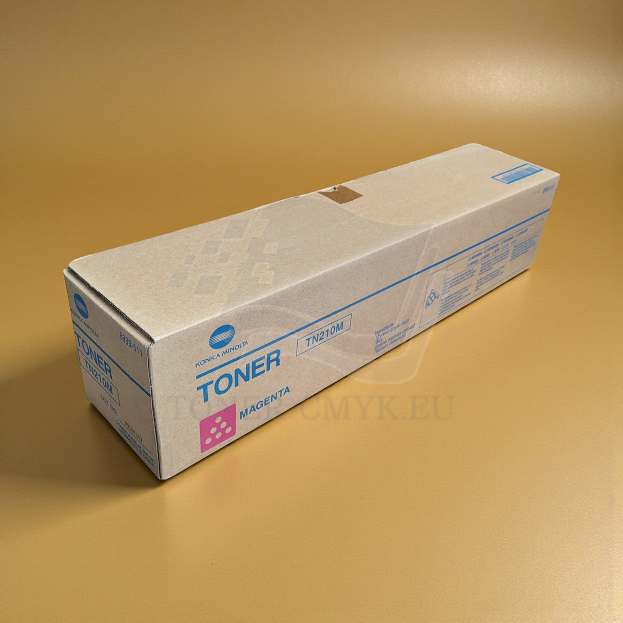 "Echte Konica Minolta TN210M Toner Magenta 8938-511 voor Bizhub C240 ​​C250 C250