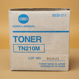 "Echte Konica Minolta TN210M Toner Magenta 8938-511 voor Bizhub C240 ​​C250 C250