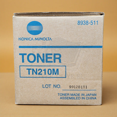 "Echte Konica Minolta TN210M Toner Magenta 8938-511 voor Bizhub C240 ​​C250 C250