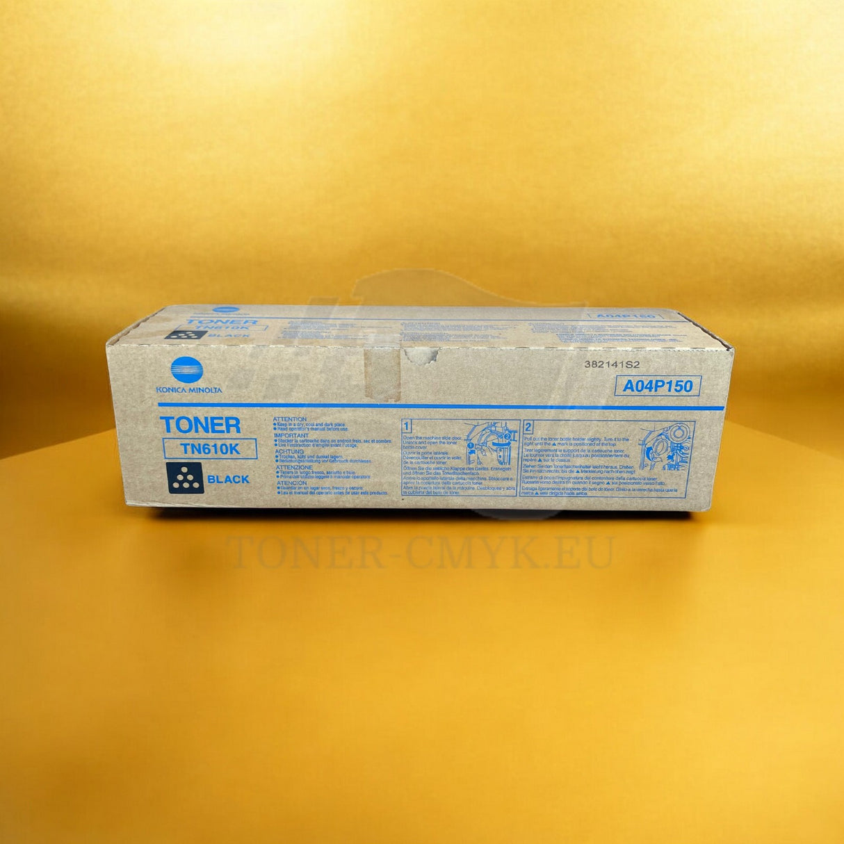 Originální černý toner Konica Minolta TN610K A04P150 pro Bizhub 5000-6500 NOVINKA^
