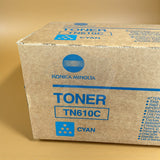 "Originální toner Konica Minolta TN610C azurový A04P450 pro Bizhub 5000-6500 NOVÉ OVP^