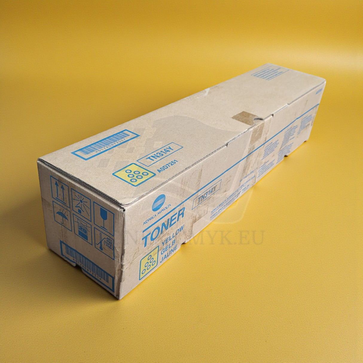 Originální toner Konica Minolta žlutý A0D7251 TN314 Bizhub C353, C353P