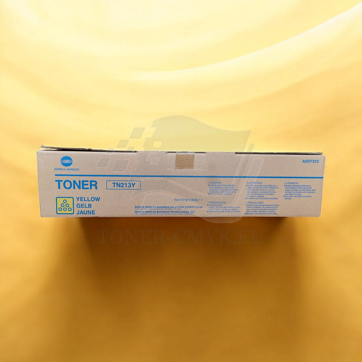 ''Originální toner Konica Minolta TN213Y Yellow Gelb Bizhub C253 C203 A0D7252 NEU
