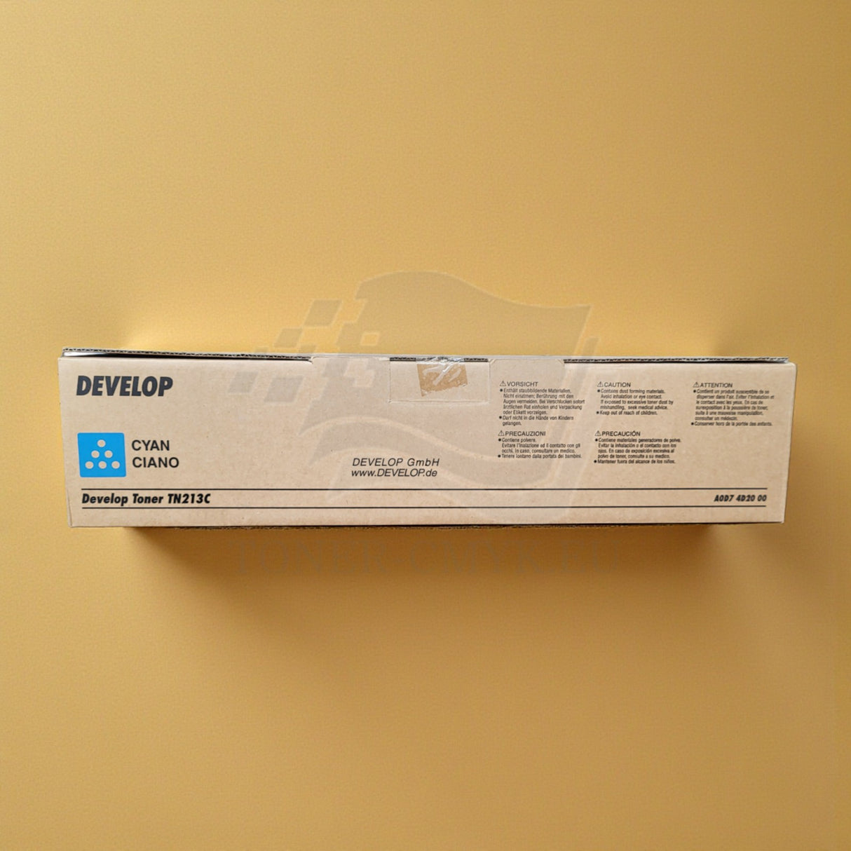 "Original Develop TN213C Toner Cyaan A0D74D2 voor INEO+203 253 NIEUW
