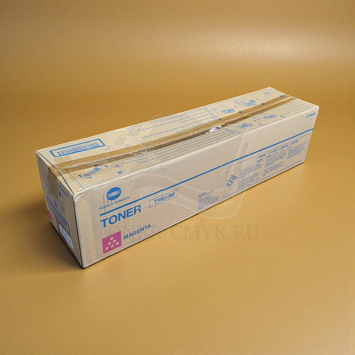 Originální toner Konica Minolta TN613 Magenta A0TM350 pro Bizhub C552