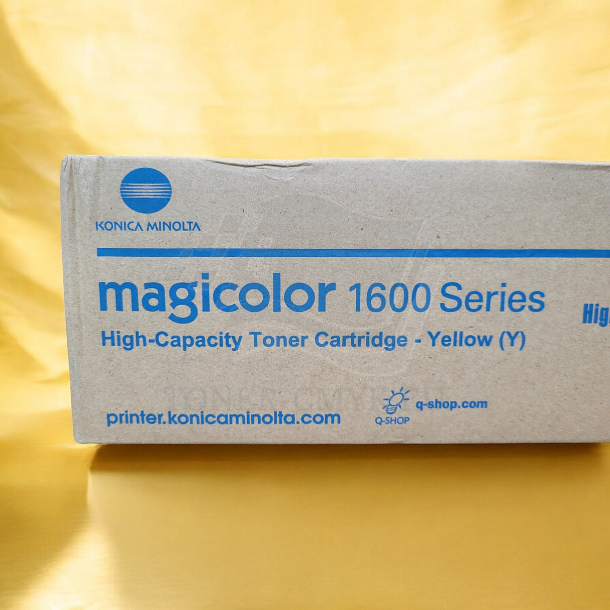 Original Konica Minolta Magicolor 1600 A0V306H Toner gelb