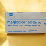 Original Konica Minolta Magicolor 1600 A0V306H Toner gelb