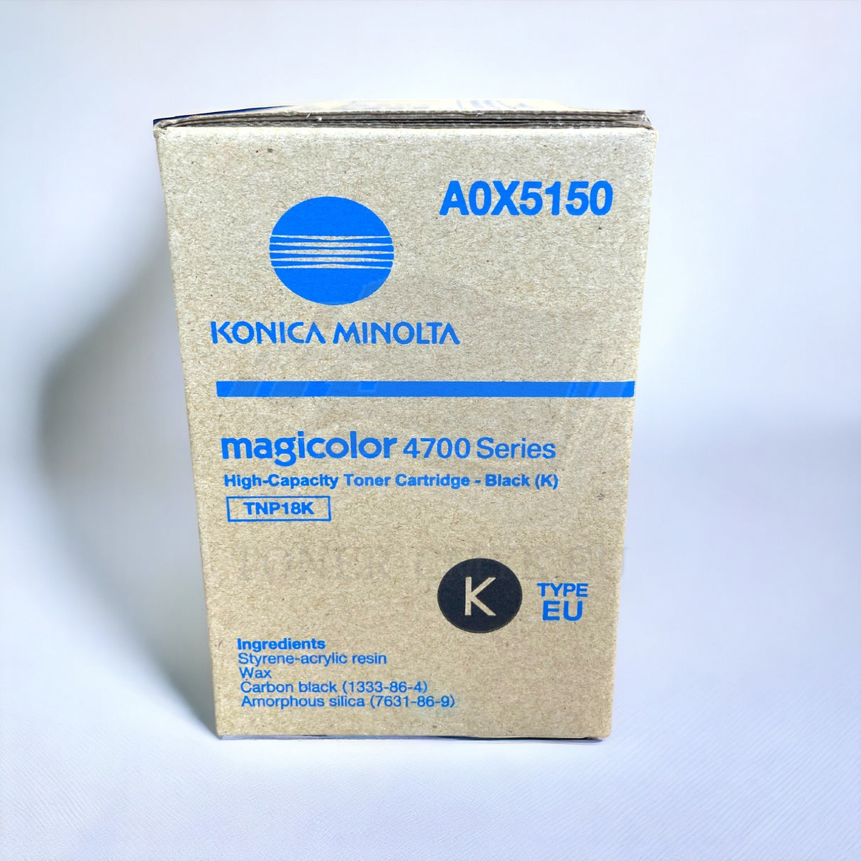"Originální Konica Minolta TNP18K Toner Black A0X5150 pro Magicolor 4700-4750 NOVINKA^