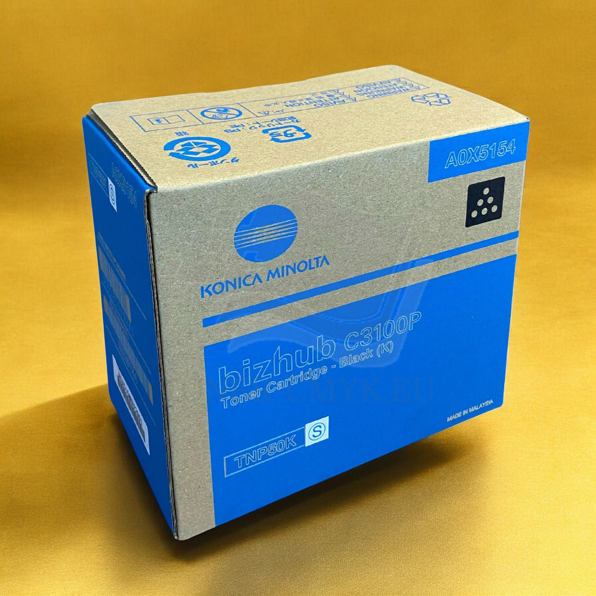 Originální černý toner Konica Minolta TNP-50K A0X5154 pro Bizhub C3100 P NOVINKA^