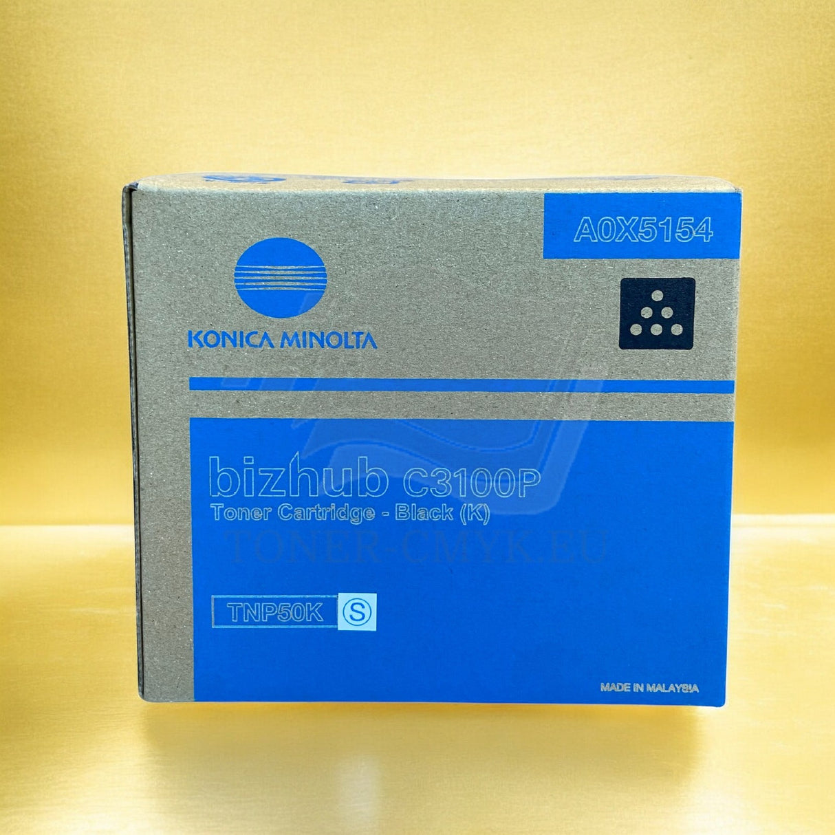 Originální černý toner Konica Minolta TNP-50K A0X5154 pro Bizhub C3100 P NOVINKA^